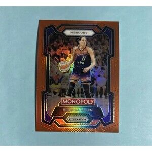 Rebecca Allen ,Mercury Ser.100/124 2024 Panini Monopoly Orange Prizm WNBA #18